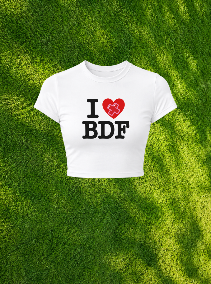 I LOVE BDF – Crop Femme